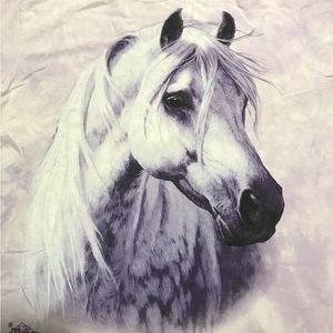 The Mountain Tie Dyed Arabian Horse T-Shirt XL